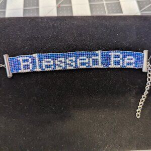 Dark Blue Wiccan Bracelet